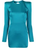 Alex Perry Cade cut-out minidress - Blue