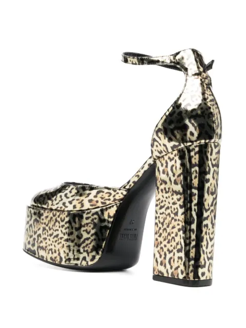 Paris Texas leopard-print 130mm sandals PX874XMRP9 - 2