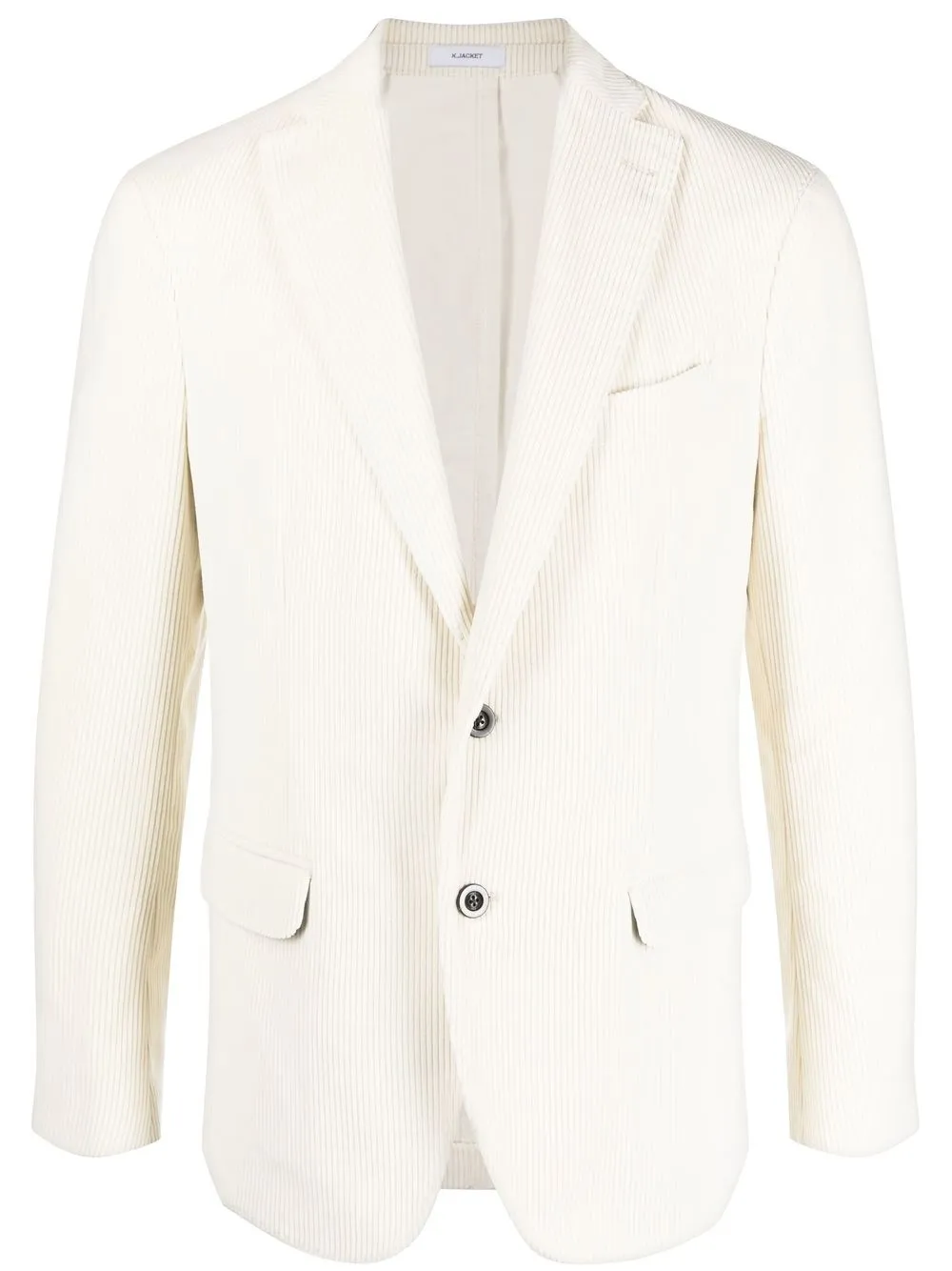 

Boglioli cotton single-breasted blazer - White