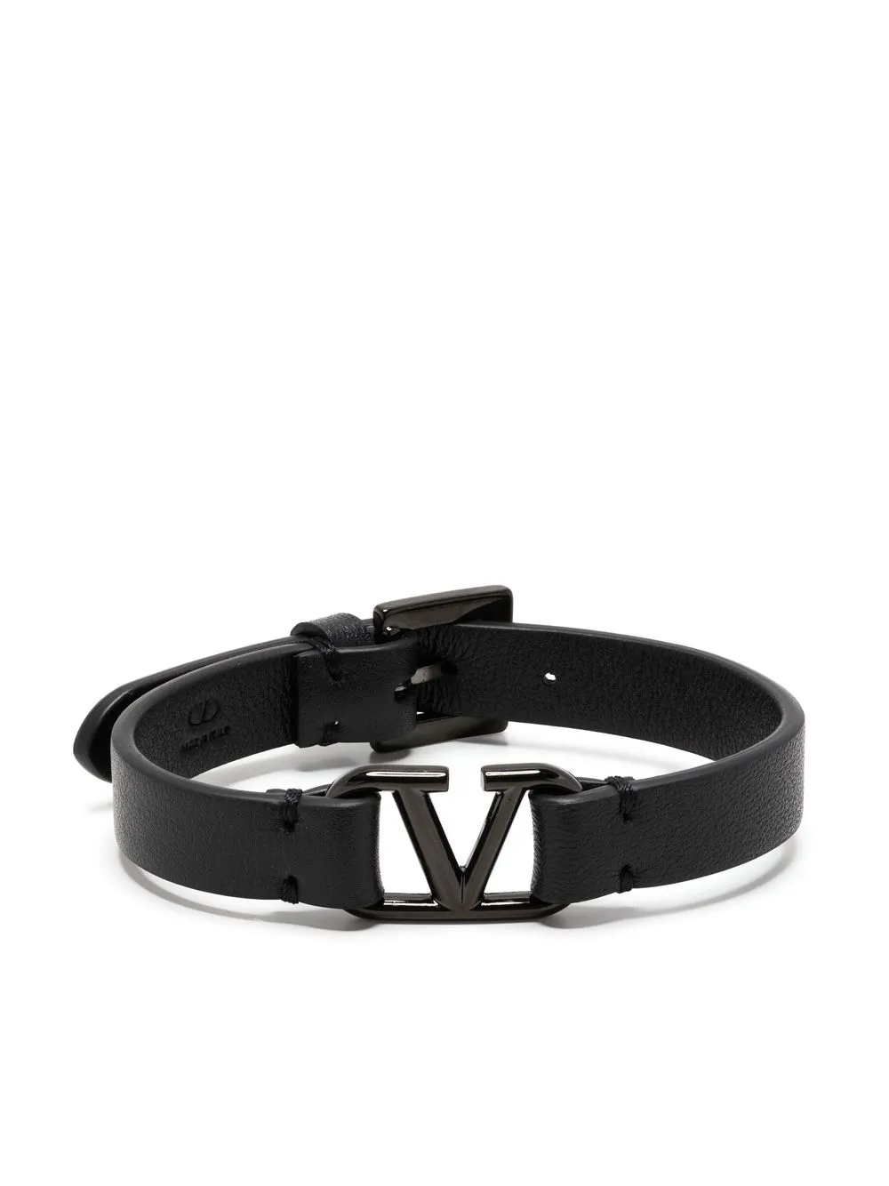 

Valentino Garavani VLogo buckle bracelet - Black