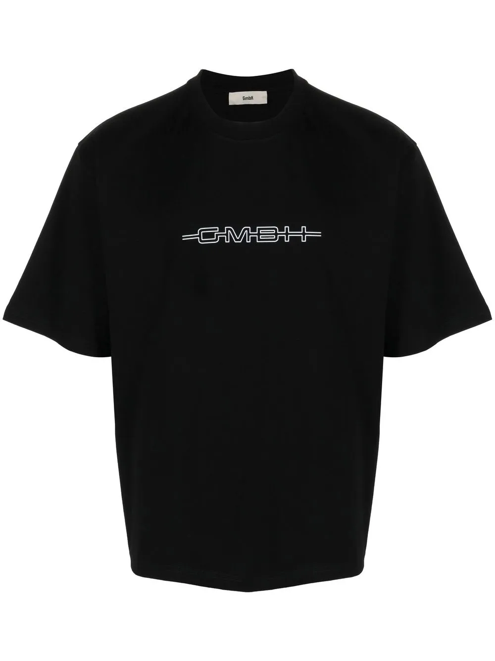 GmbH Birk logo-print T-shirt - Negro