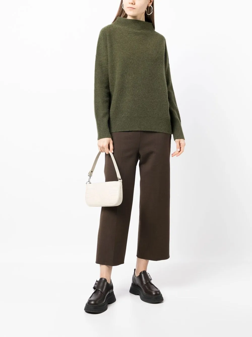 Vince Kasjmier pullover - Groen