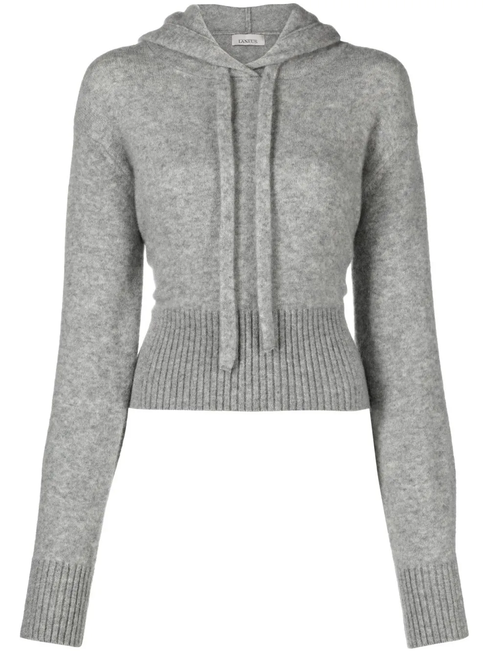 

Laneus cashmere-blend pullover hoodie - Grey