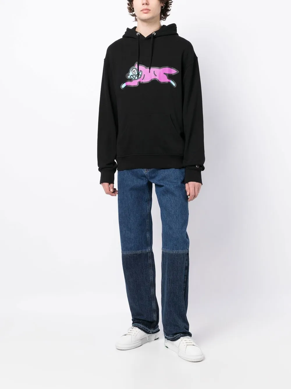 ICECREAM Hoodie met trekkoord - Zwart