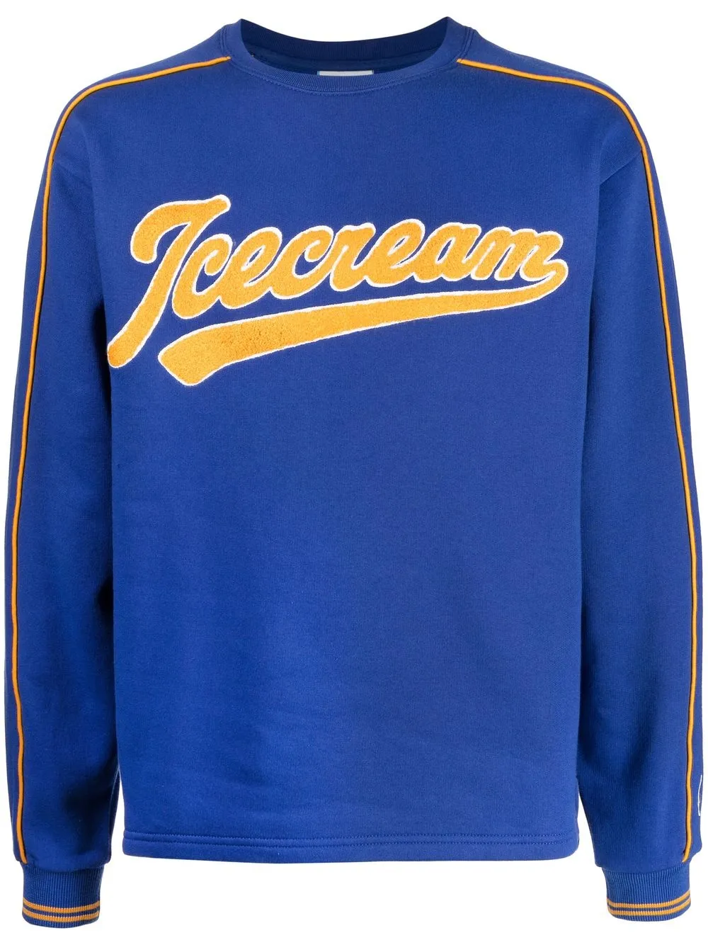 

ICECREAM logo appliqué cotton sweatshirt - Blue