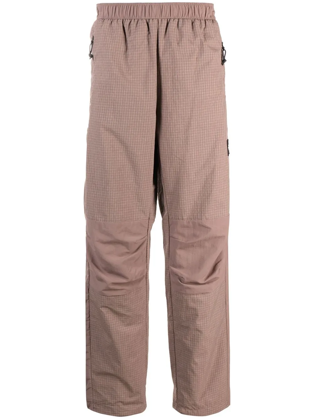 

The North Face logo-print panelled trousers - Neutrals