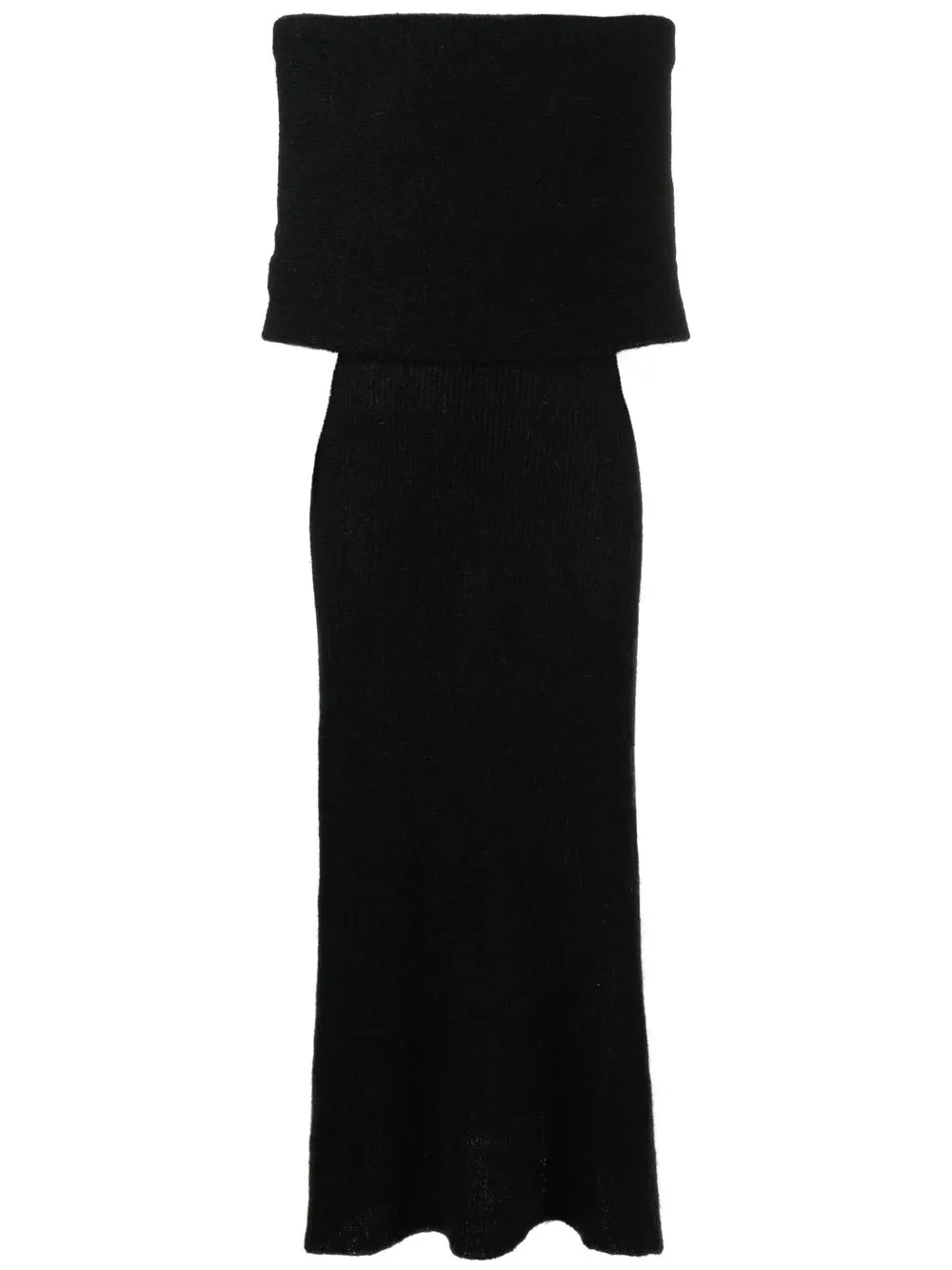 Philosophy Di Lorenzo Serafini vestido largo con hombros descubiertos - Negro