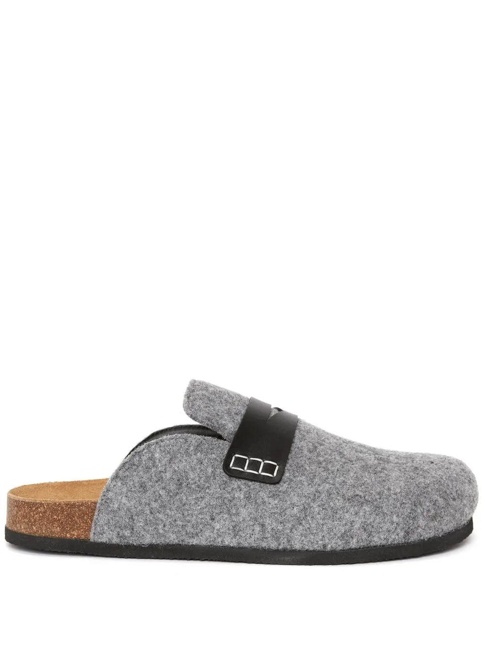

JW Anderson felted slip-on loafers - Grey