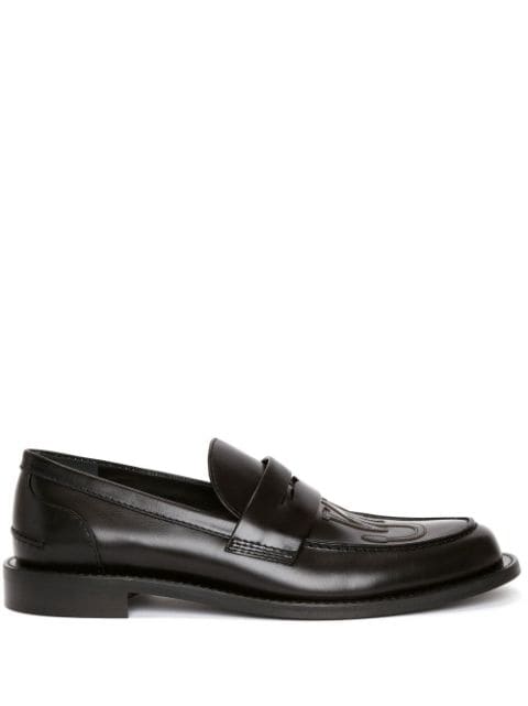 JW Anderson slip-on leather penny loafers