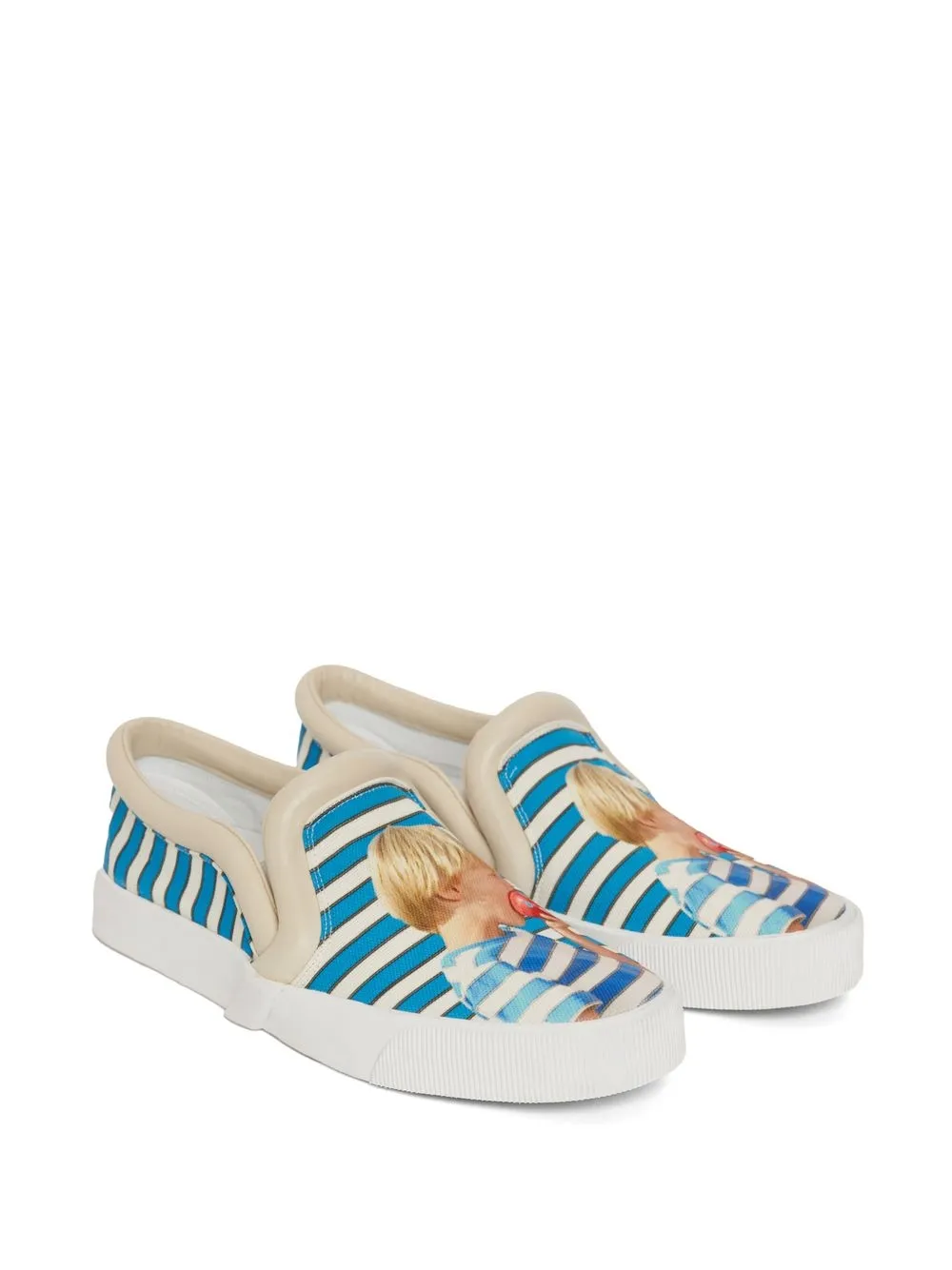JW Anderson Bumper Tube slip-on sneakers - Blauw