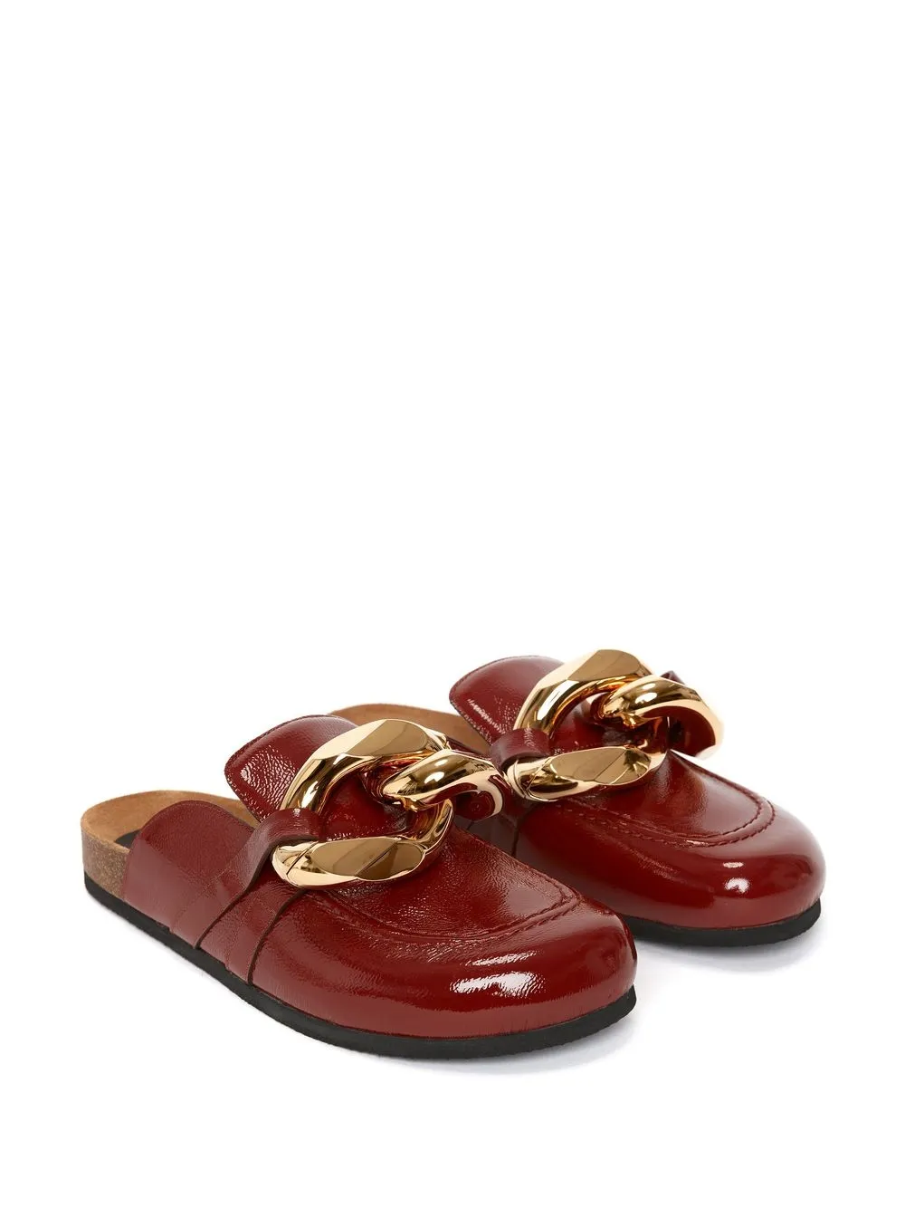 JW Anderson Leren muiltjes - Bruin
