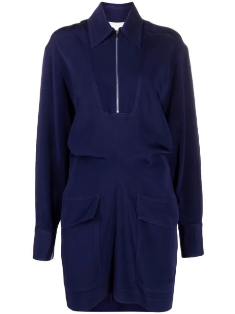 Victoria Beckham flap-pocket minidress