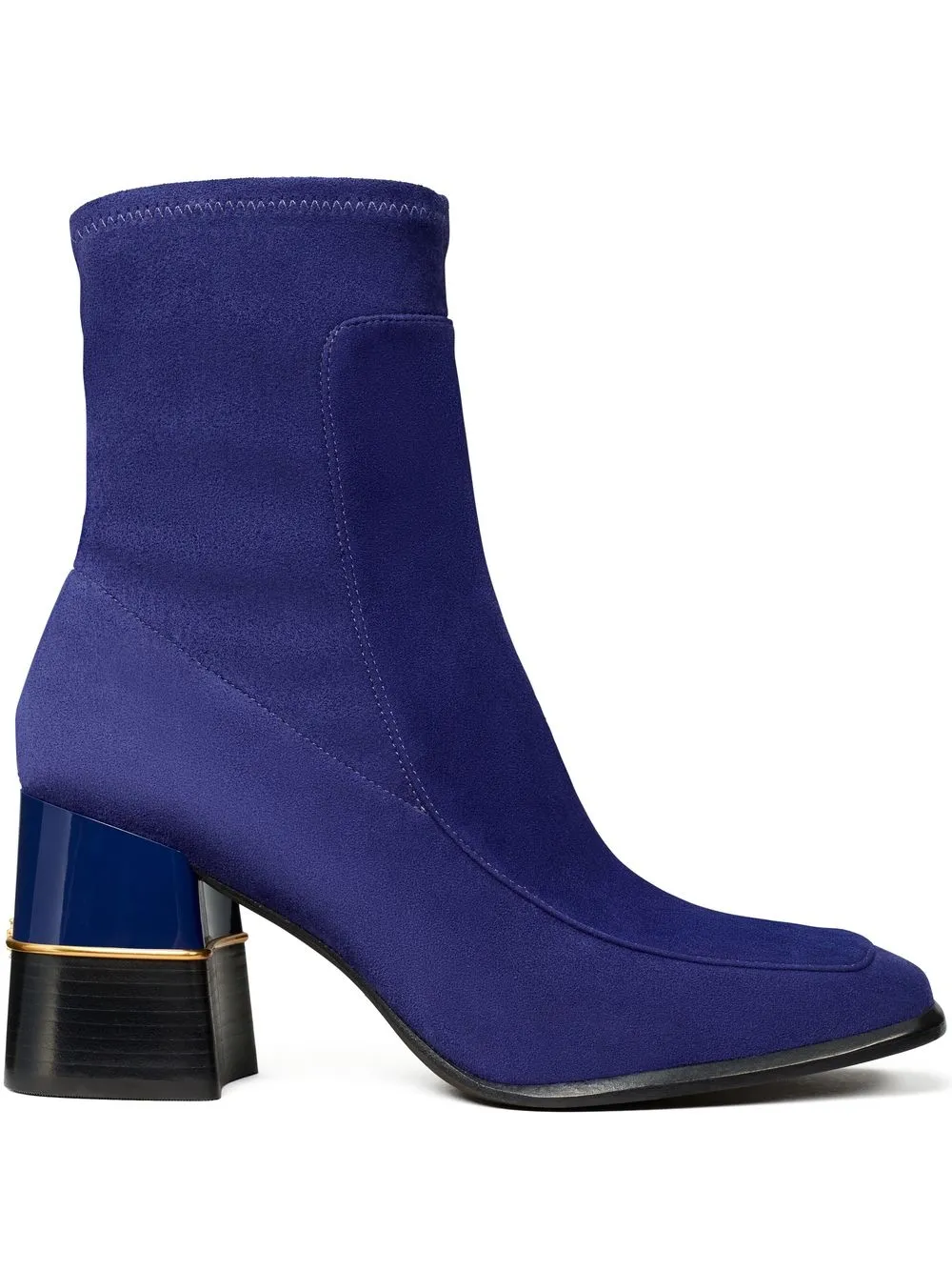 tory burch navy boots