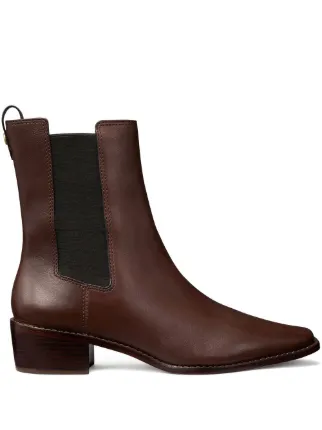 Tory Burch two tone Chelsea Boots Farfetch