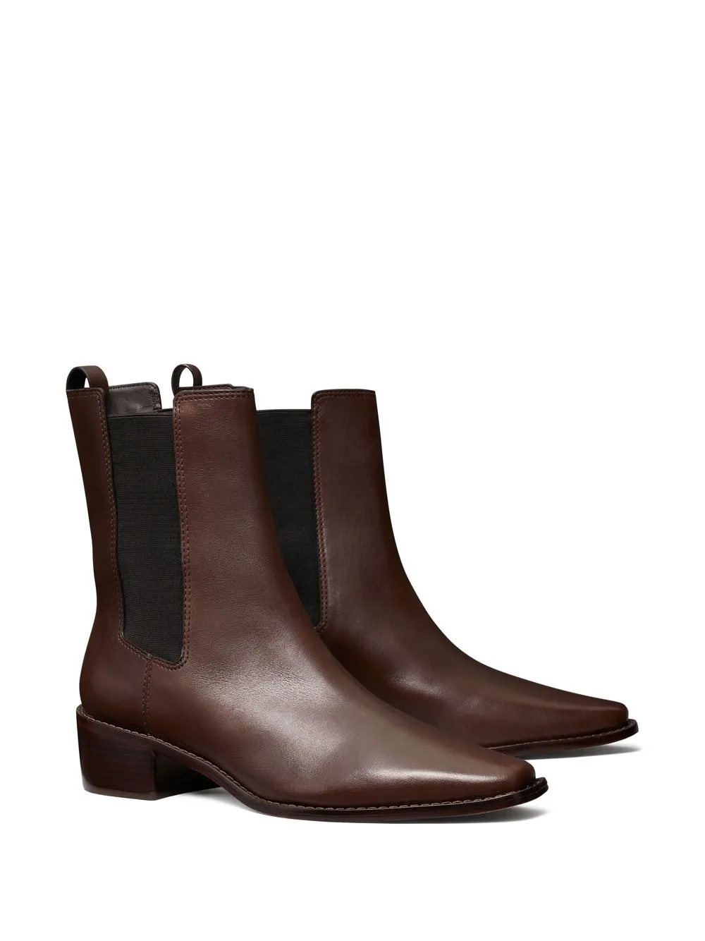 Tory Burch Tweekleurige Chelsea laarzen - Bruin