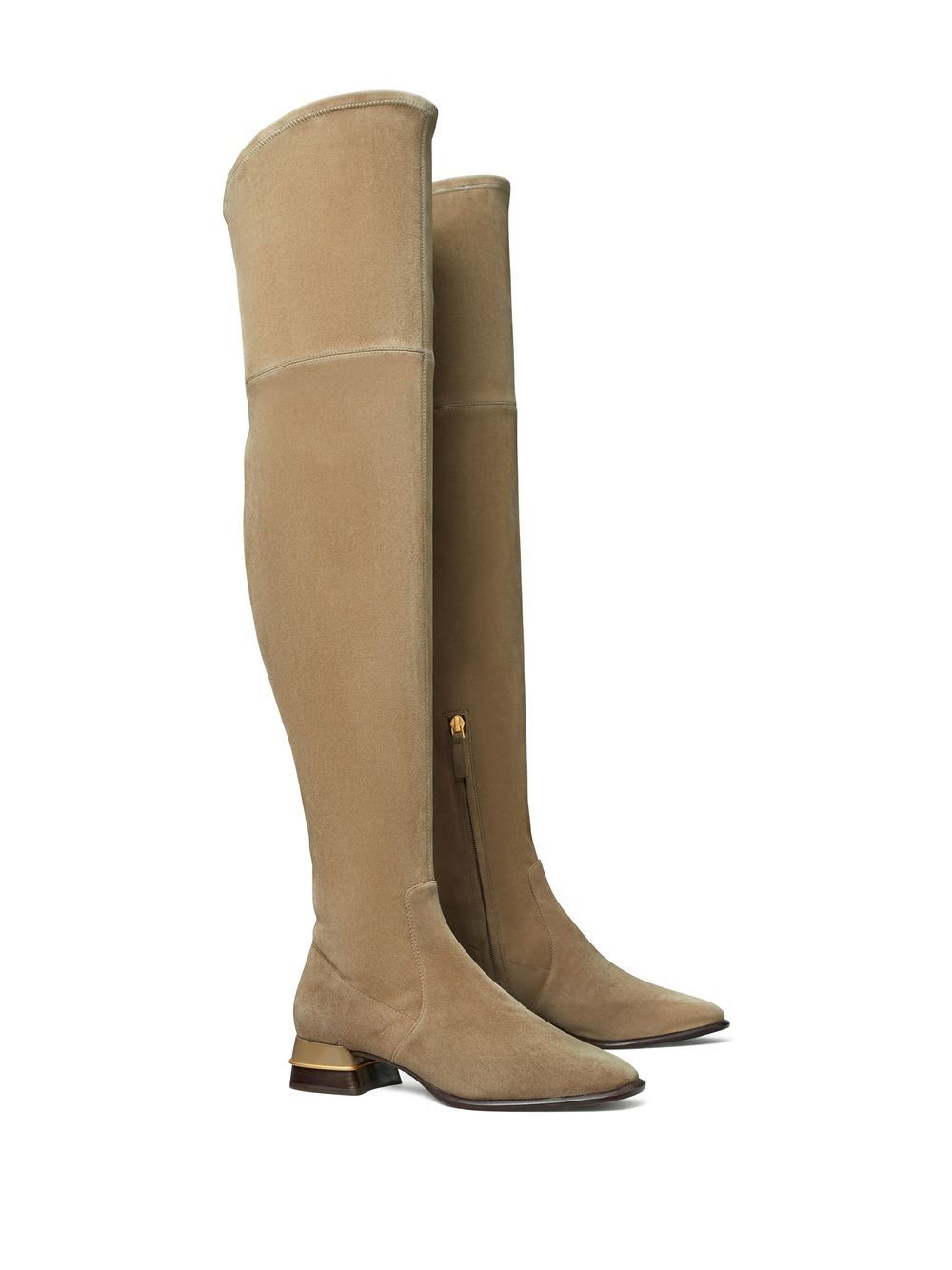 tory burch mid calf boots