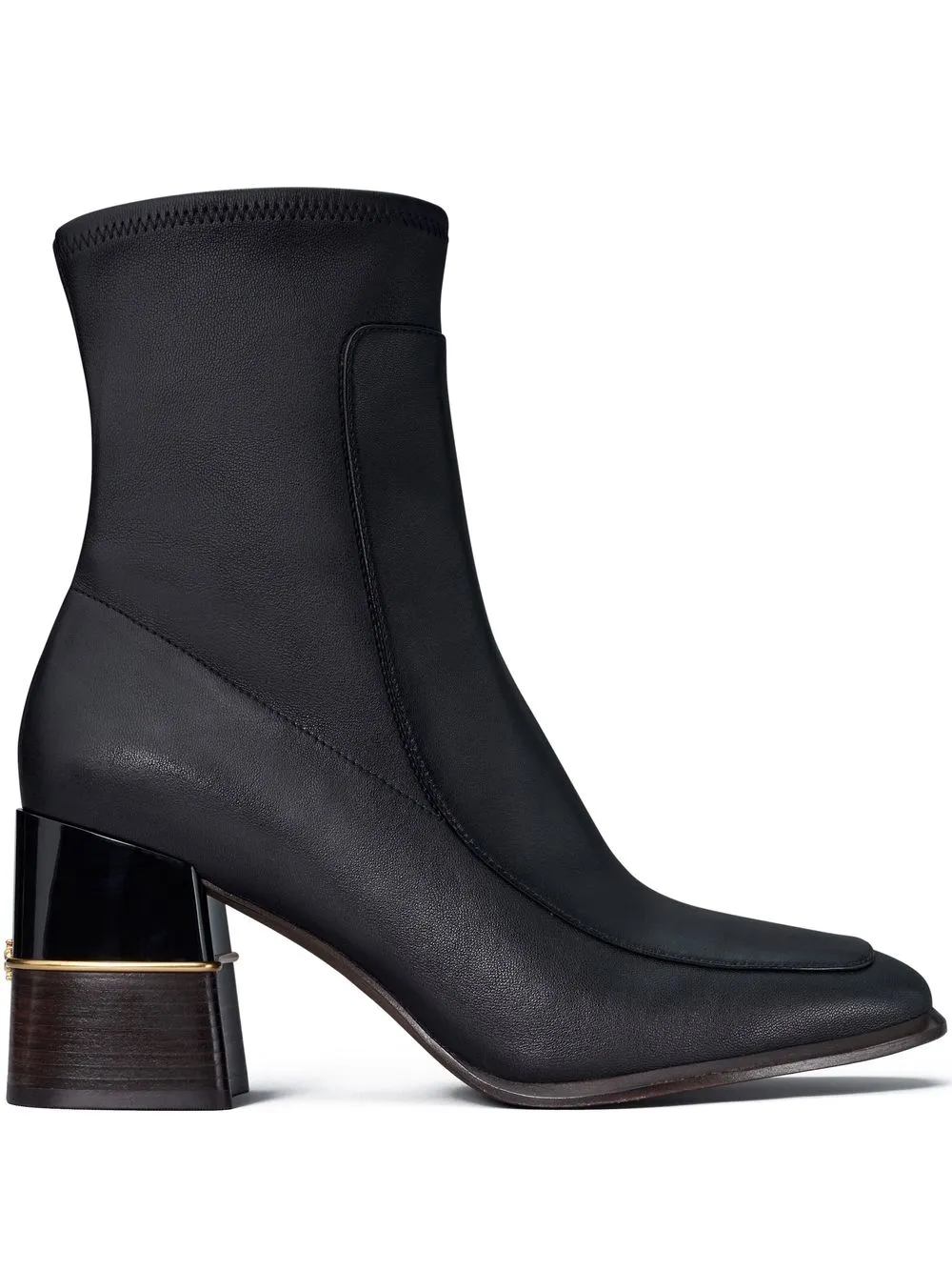 Tory Burch side-zip 88mm ankle boots – Black