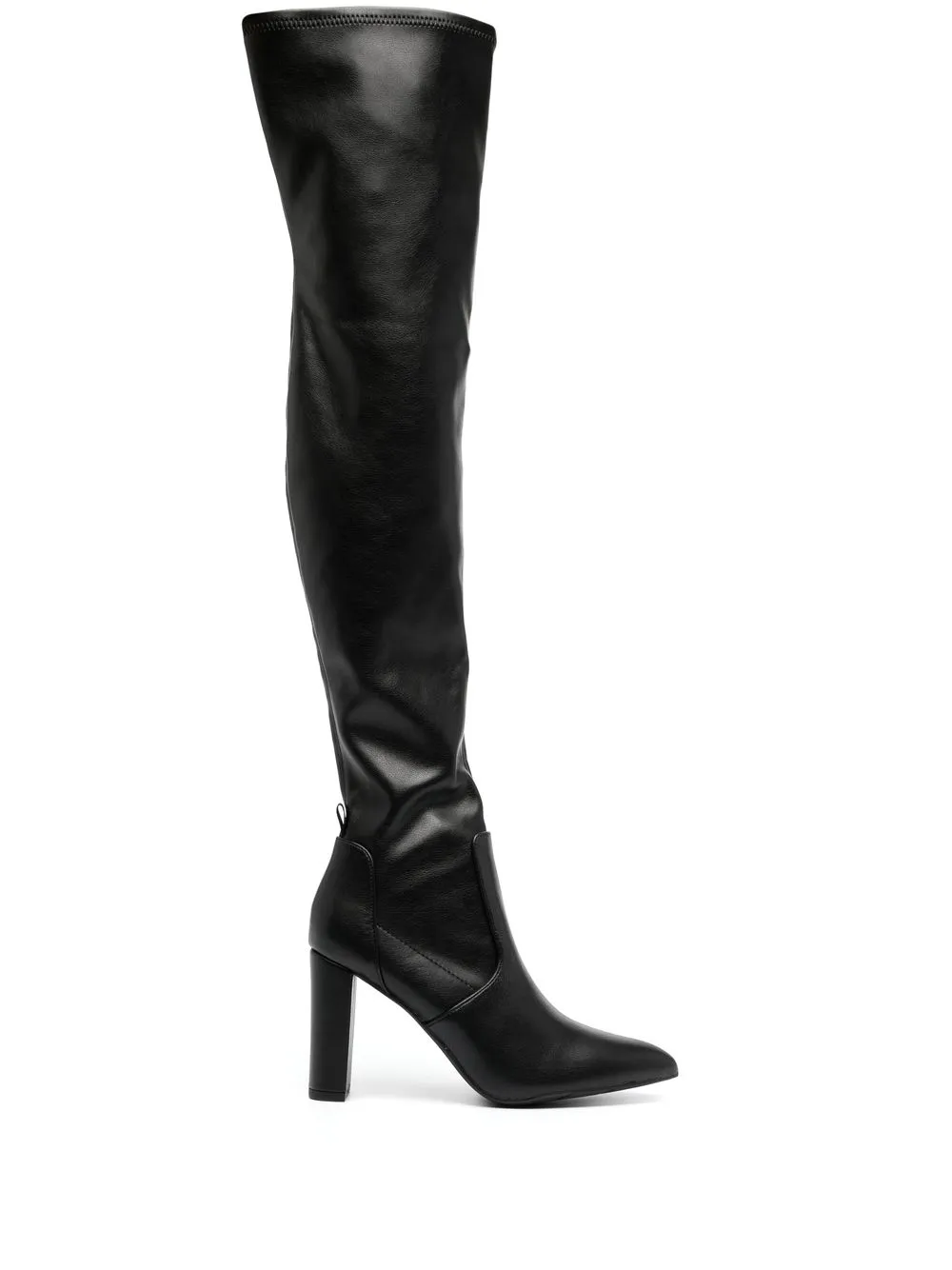 

KG Kurt Geiger Francesca leather thigh-high boots - Black