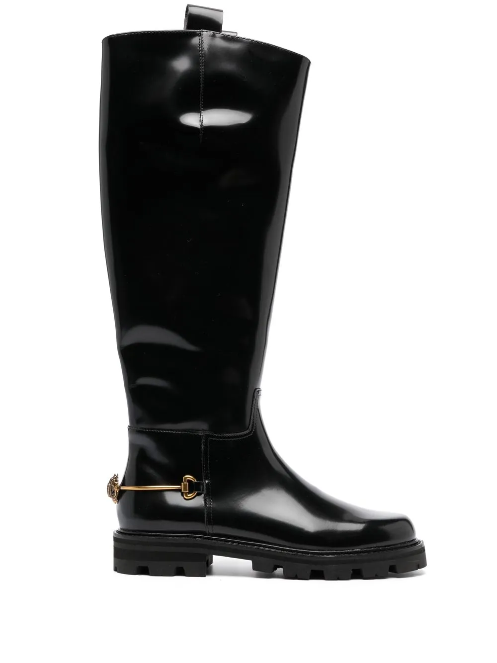 

Kurt Geiger London Carnaby leather riding boots - Black