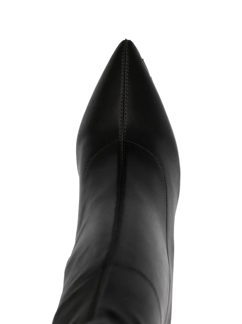 Kurt Geiger Barbican Satin Thighhigh Boots In Black ModeSens