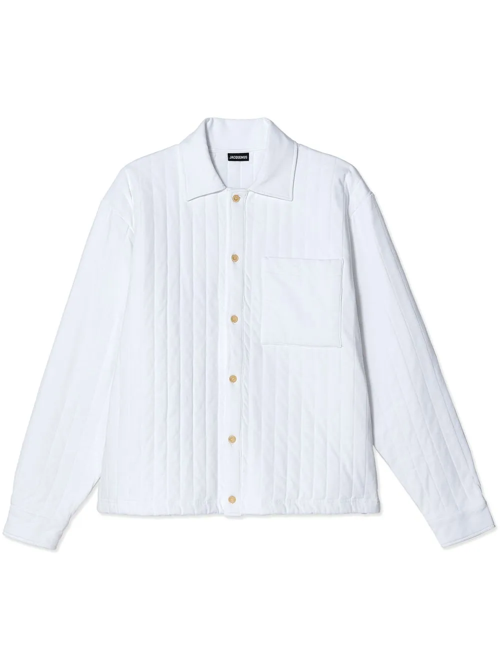 

Jacquemus La chemise Boulanger padded shirt - White