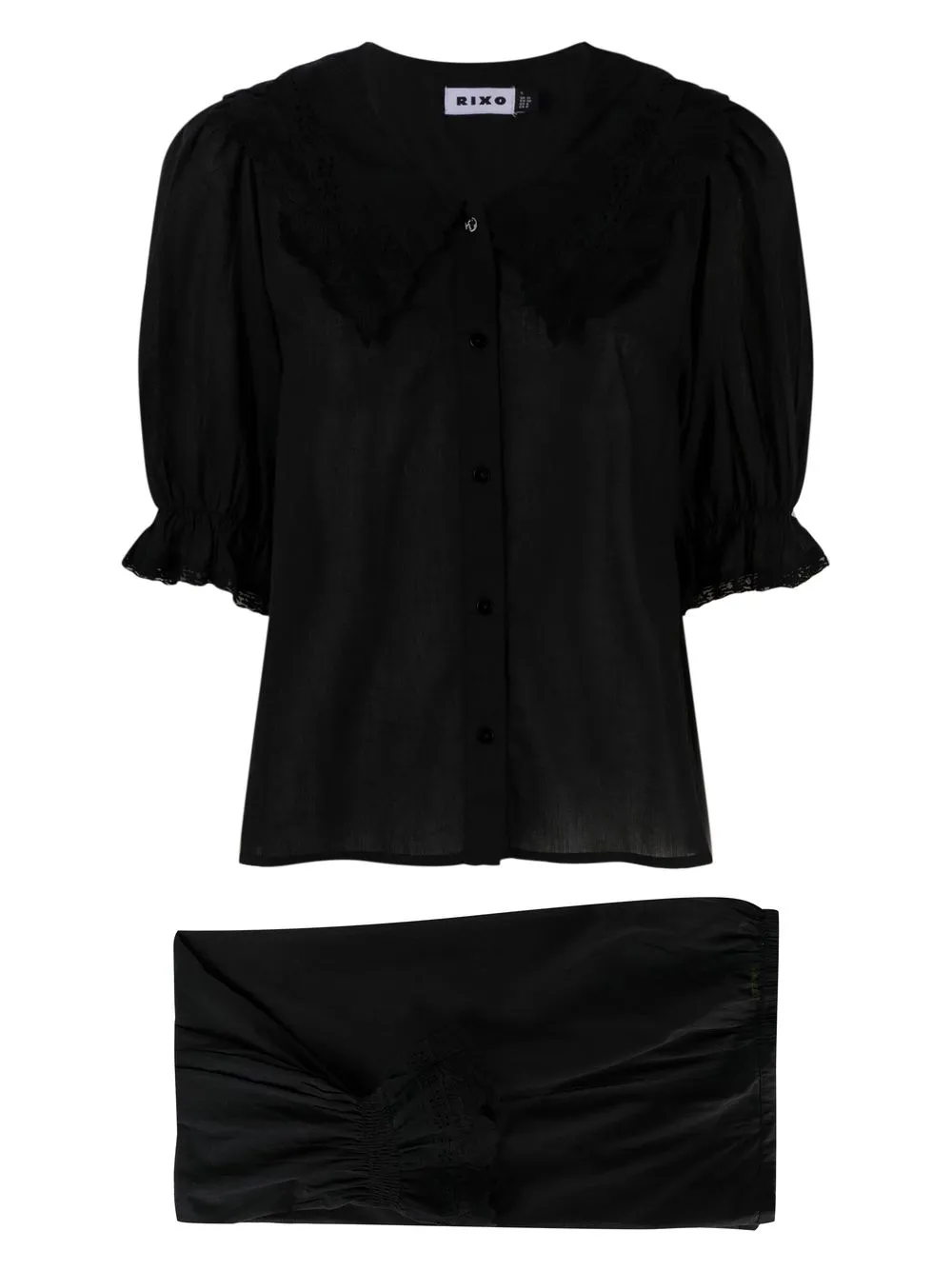 

Rixo Margot pyjama set - Black