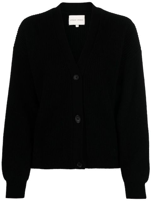 Loulou Studio button-up cashmere cardigan