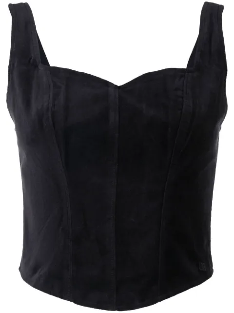 Levi's Lennox cropped corset top