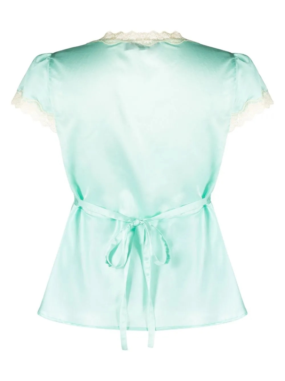 Rixo Pyjama met kant - Groen