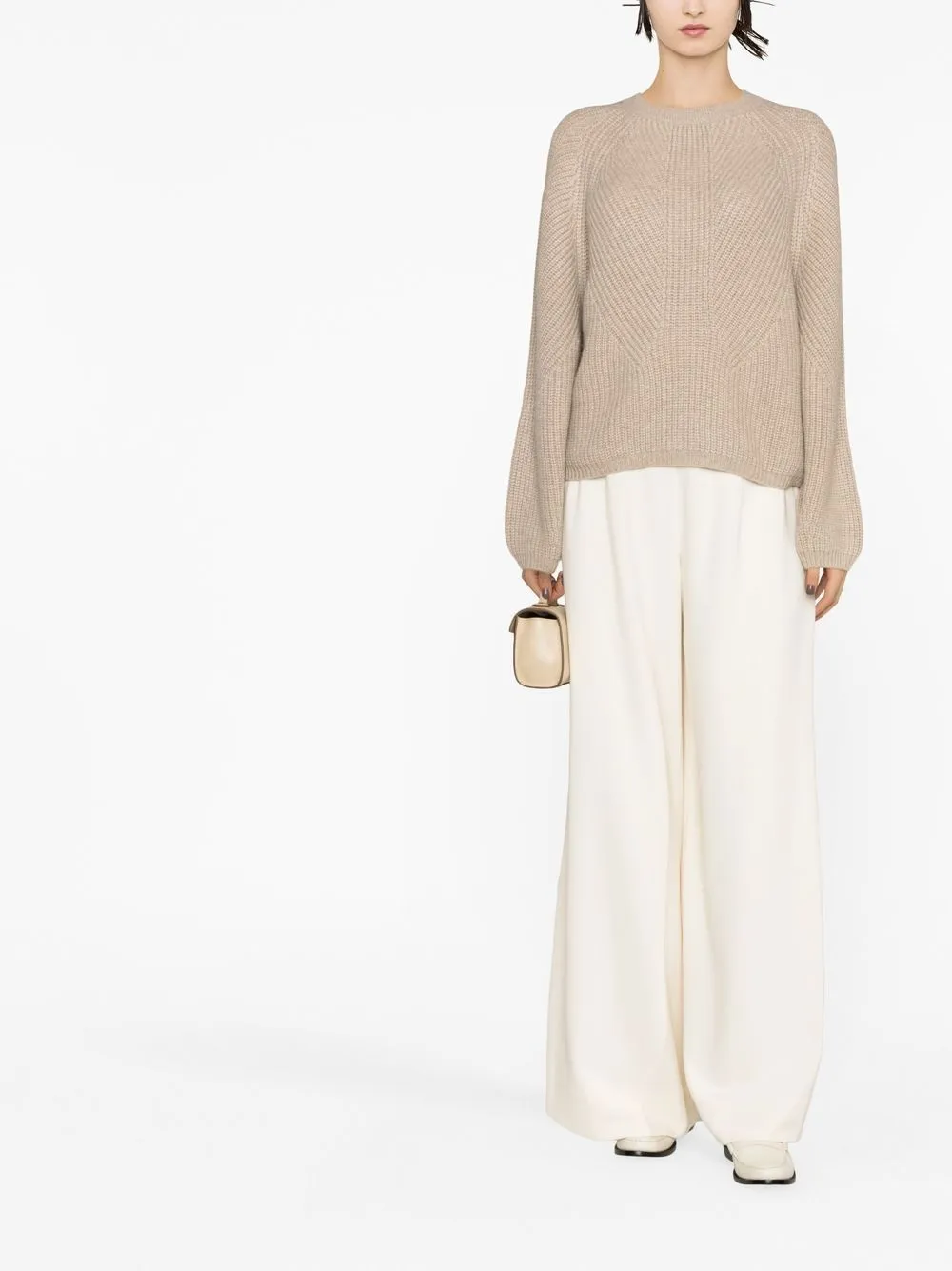 Image 2 of Loulou Studio long-sleeved cashmere jumper