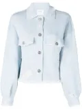 Barrie fringed denim jacket - Blue