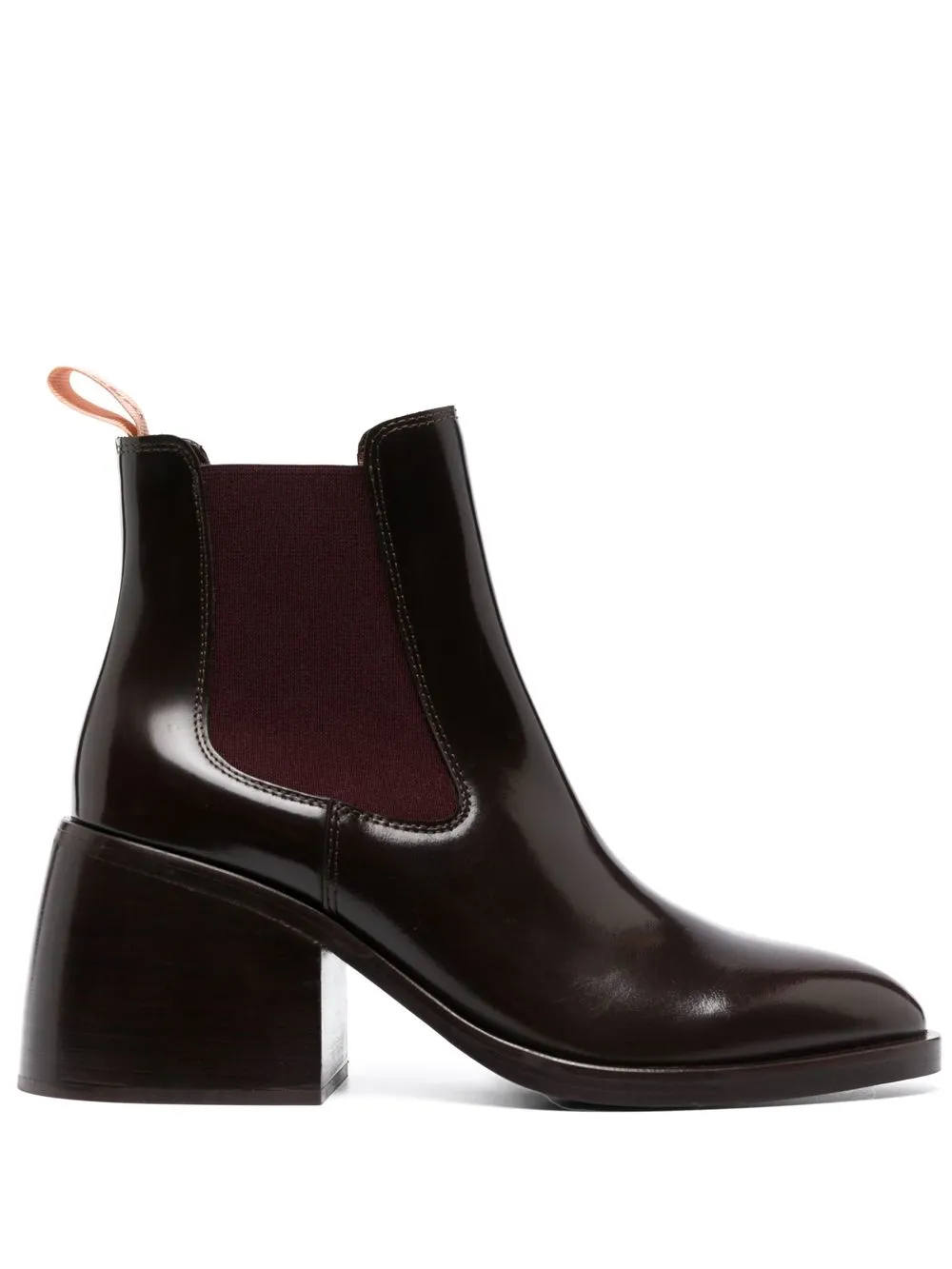 

See by Chloé July 75mm ankle boots - Red