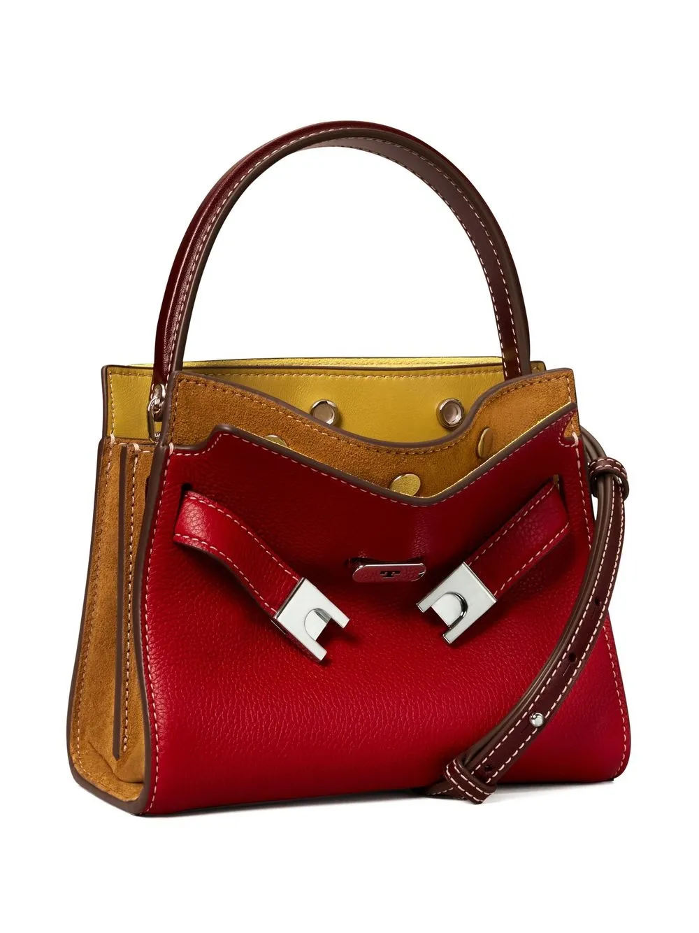 Tory Burch Leather Crossbody Bag In Red ModeSens