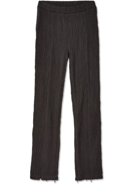 Eckhaus Latta pantalones rectos de canalé