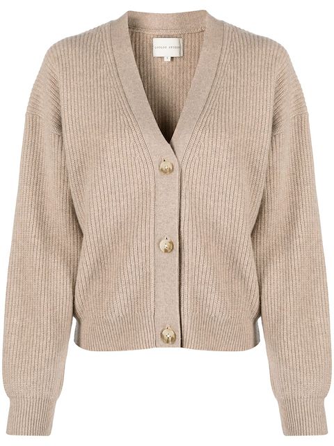 Loulou Studio button-up cashmere cardigan