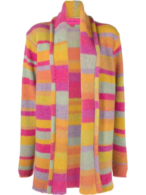 The Elder Statesman striped cashmere cardigan