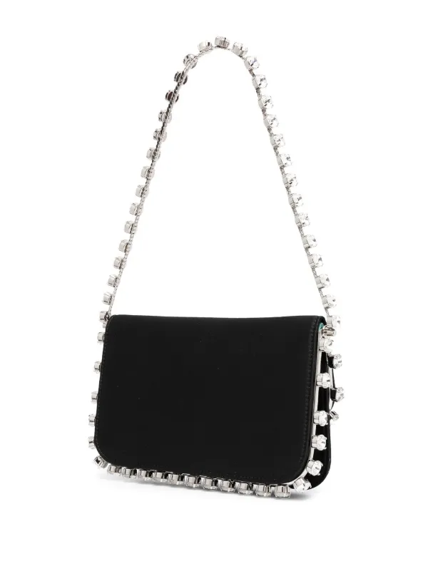 Aqua Small Sparkling Shoulder Bag - 100% Exclusive