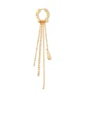 Maria Black Rain chain-link drop earring - Gold