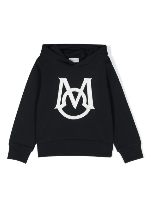 Moncler Enfant Hoodie mit Logo-Stickerei