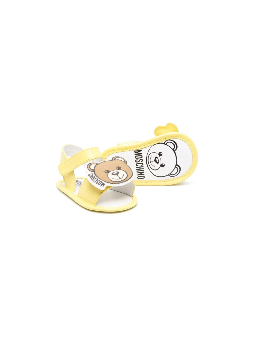 Moschino Kids Teddy Bear & Bee sandalen - Geel