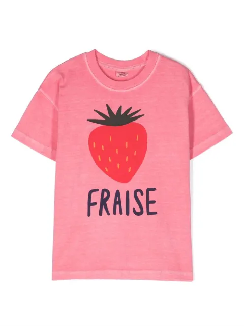 JELLYMALLOW strawberry print t-shirt