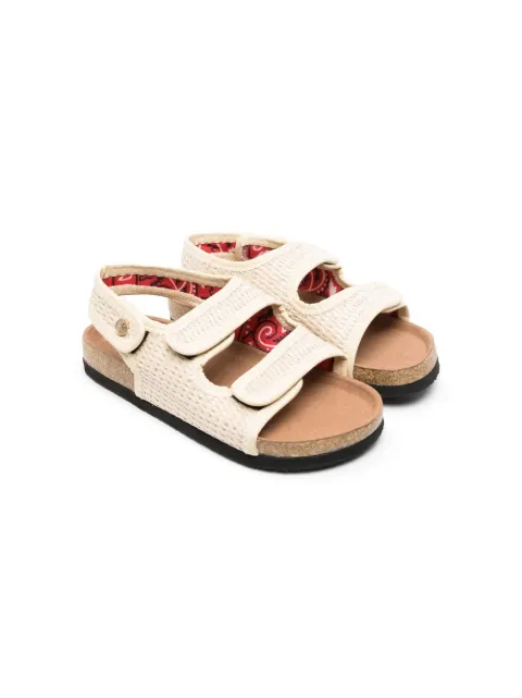 Arizona Love Kids rafia buckled sandals