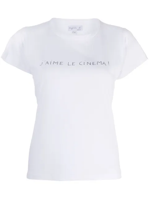 agnès b.  short-sleeve cotton T-shirt