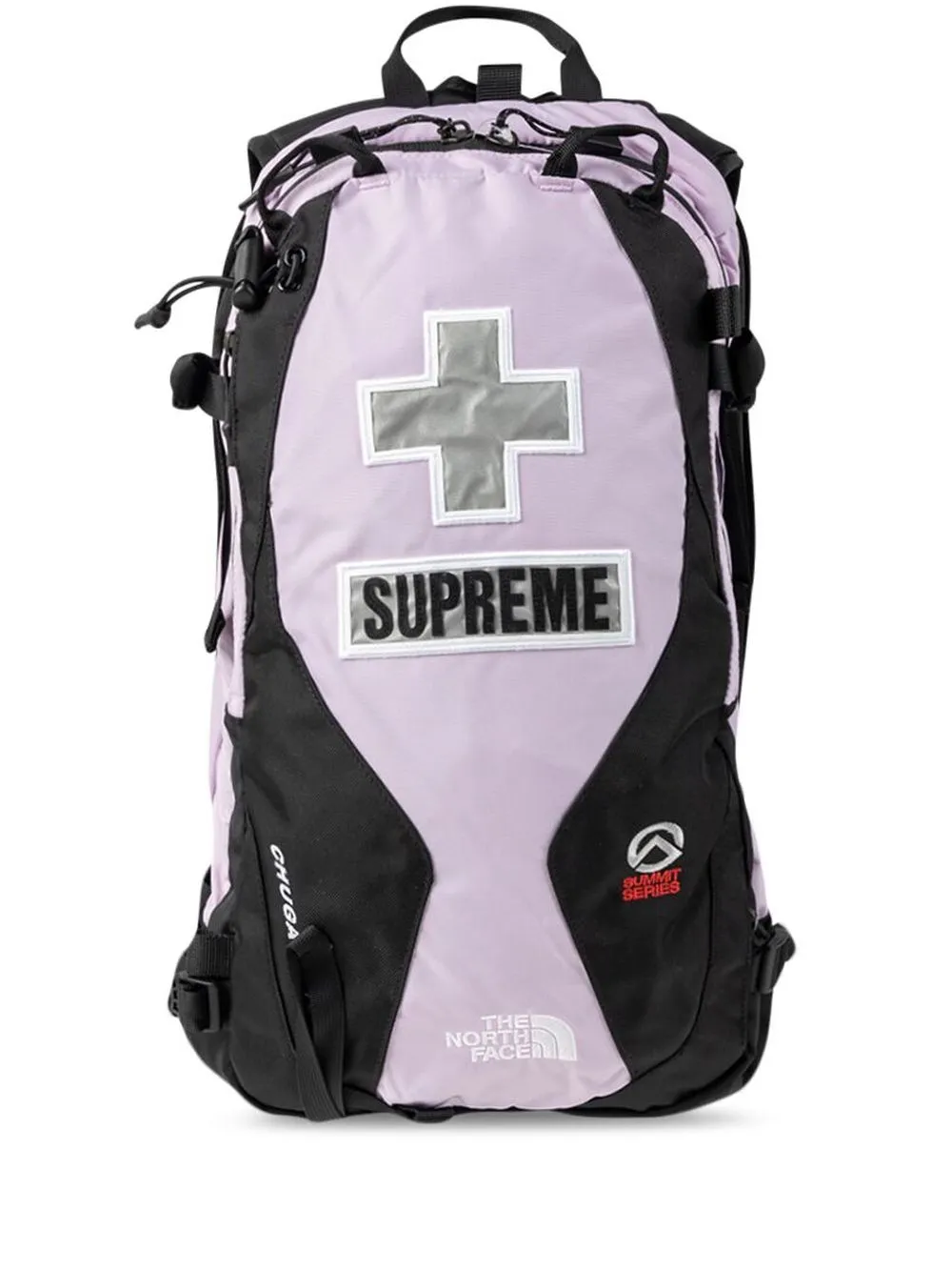 Supreme X Tnf Chugach 16 Backpack In Purple