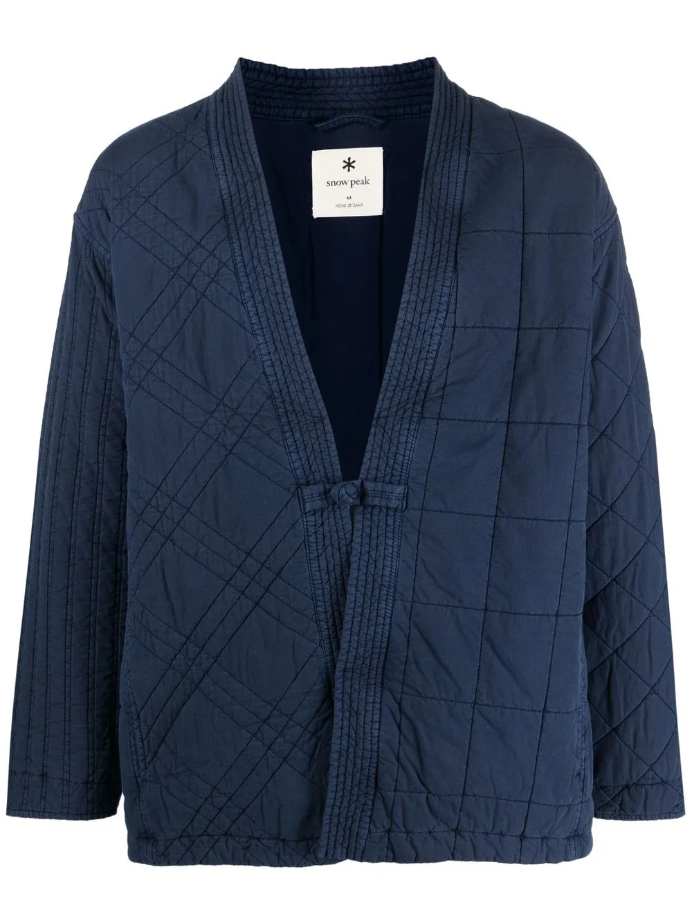 

Snow Peak quilted button jacket - Azul