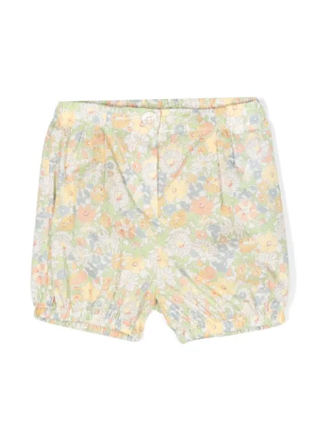 Gucci Kids short en coton à fleurs