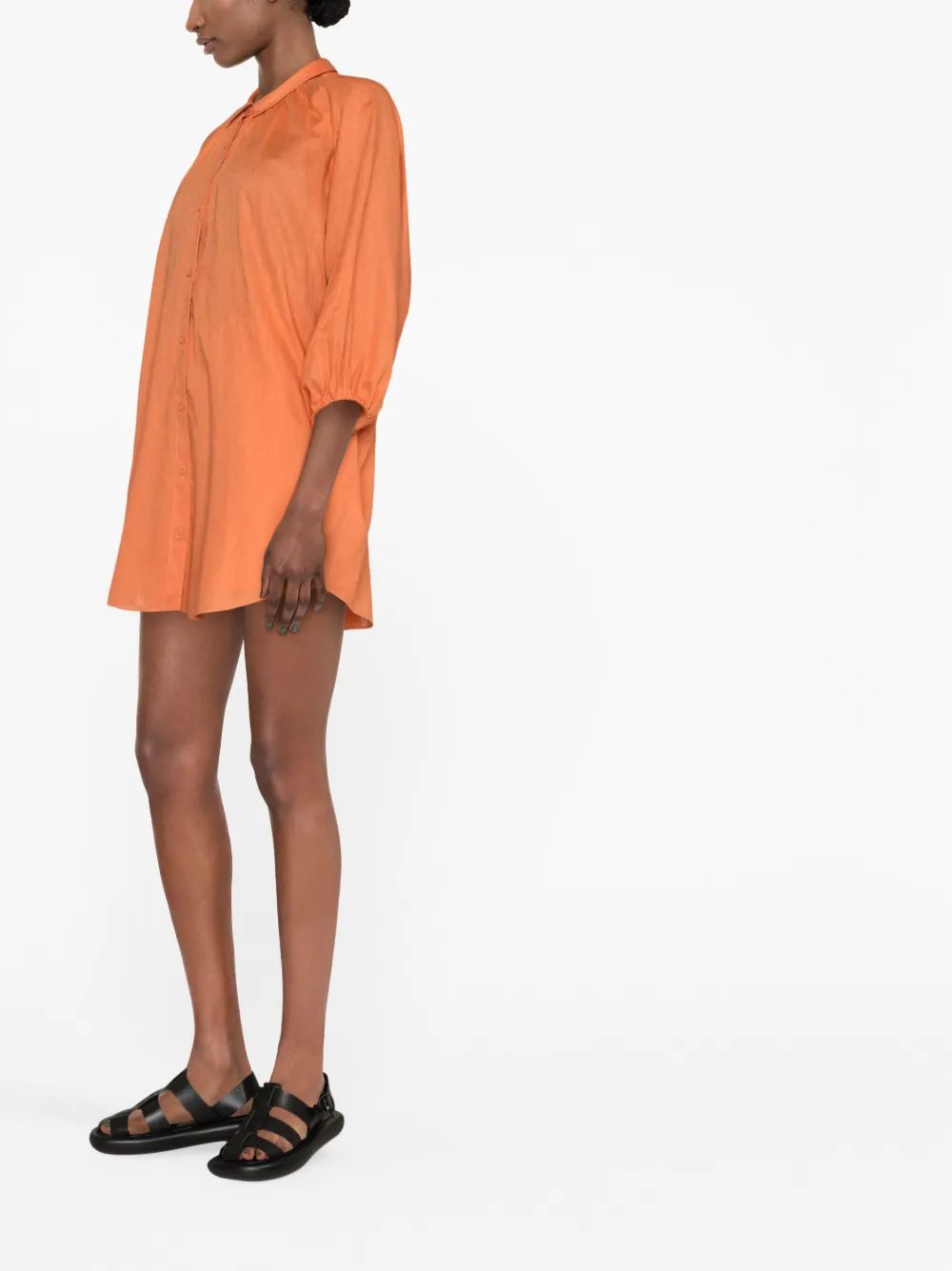 Peony Shirt Dress Farfetch
