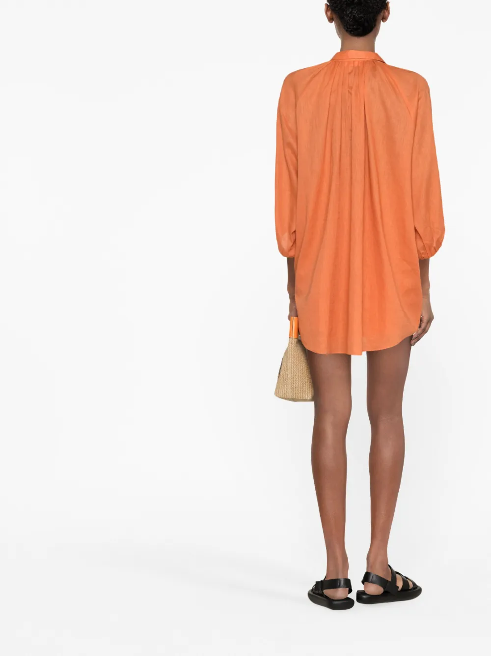 Peony Shirt Dress Farfetch