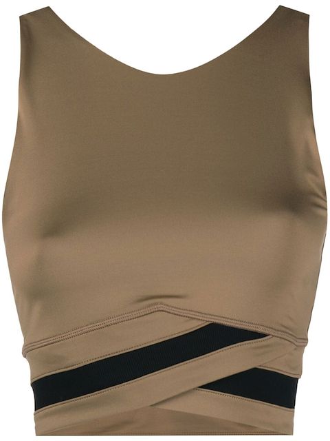 Sweaty Betty Sport-bh met wikkeldetail