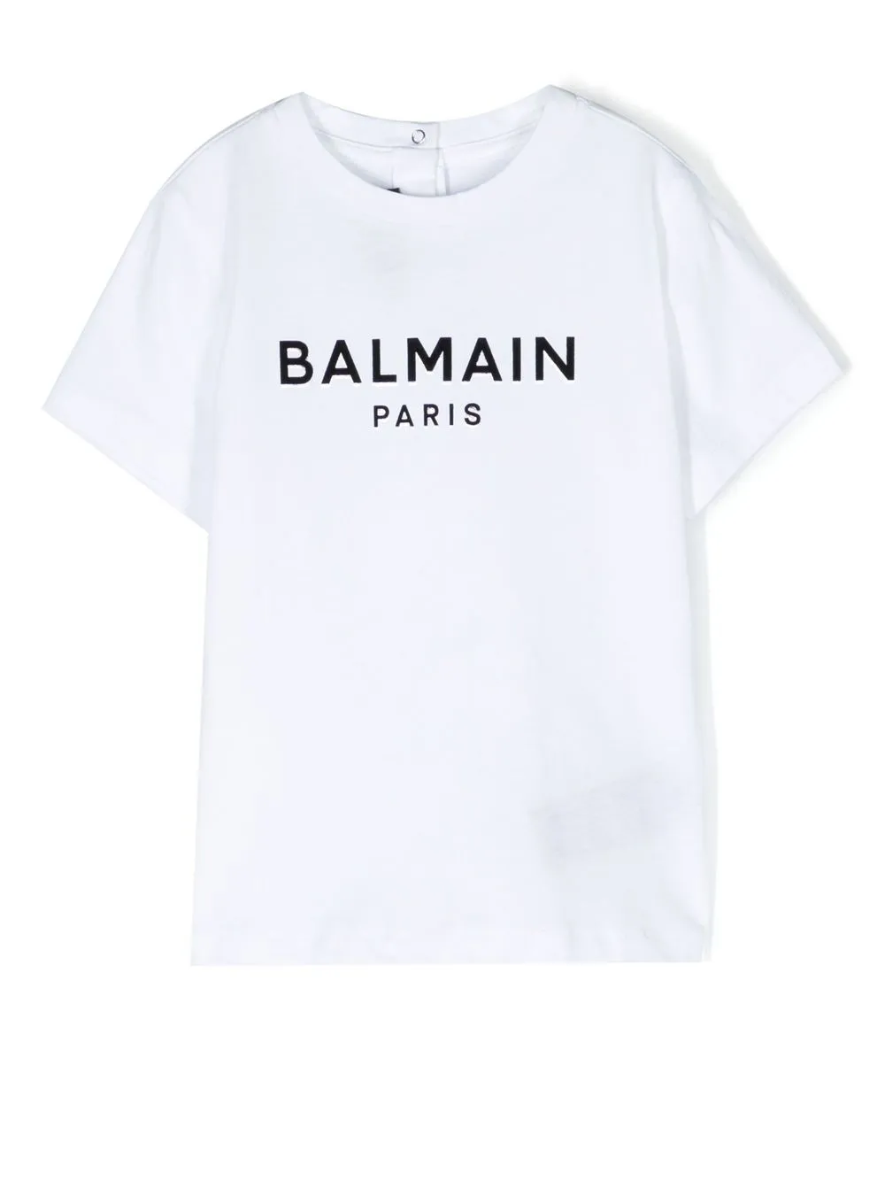 

Balmain Kids logo-print short-sleeved T-shirt - White